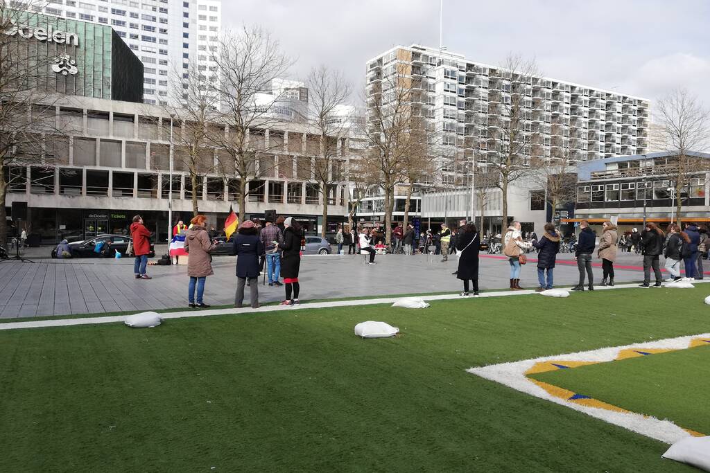 Demonstratie tegen coronamaatregelen