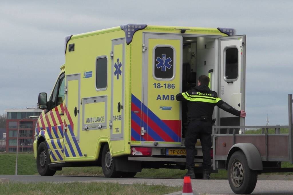 Fietser gewond bij aanrijding