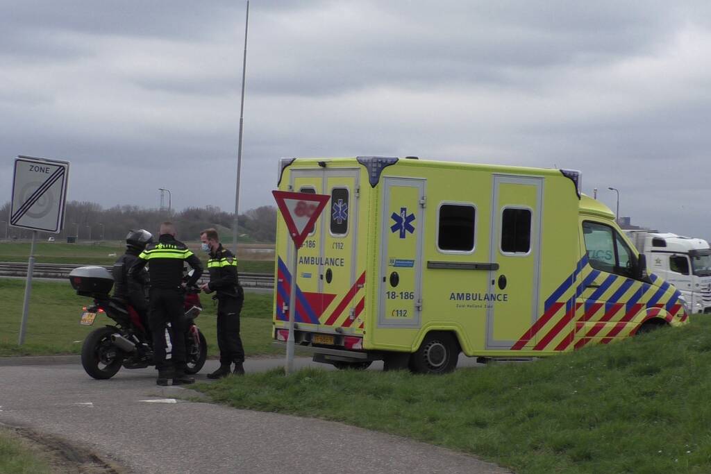 Fietser gewond bij aanrijding