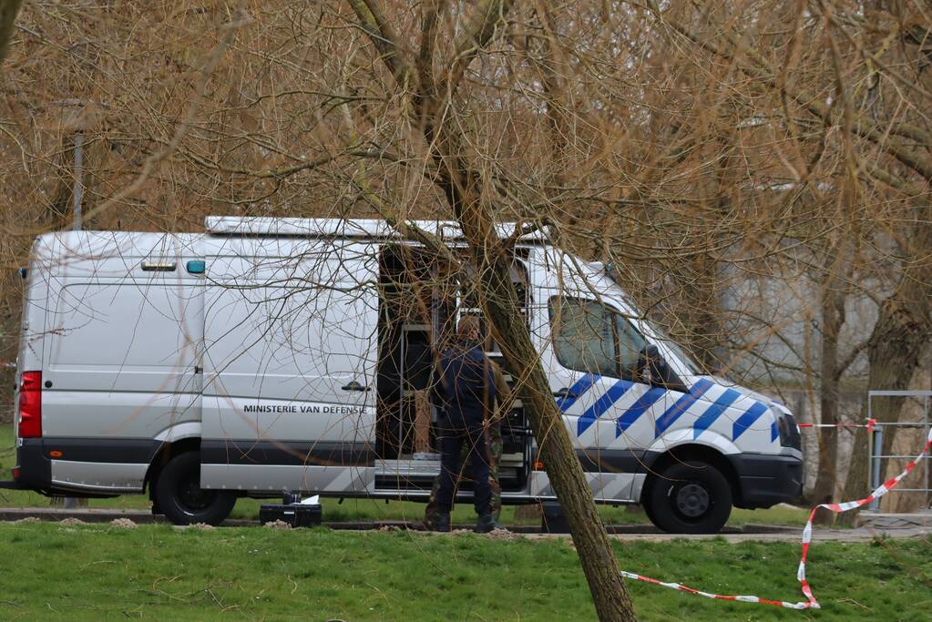 Woningen ontruimd na aangetroffen explosief