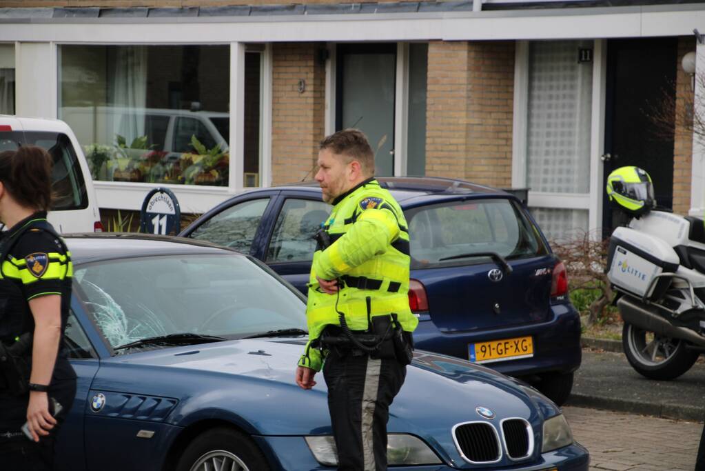 Fietser aangereden door auto