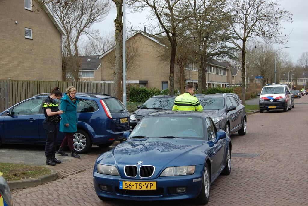 Fietser aangereden door auto