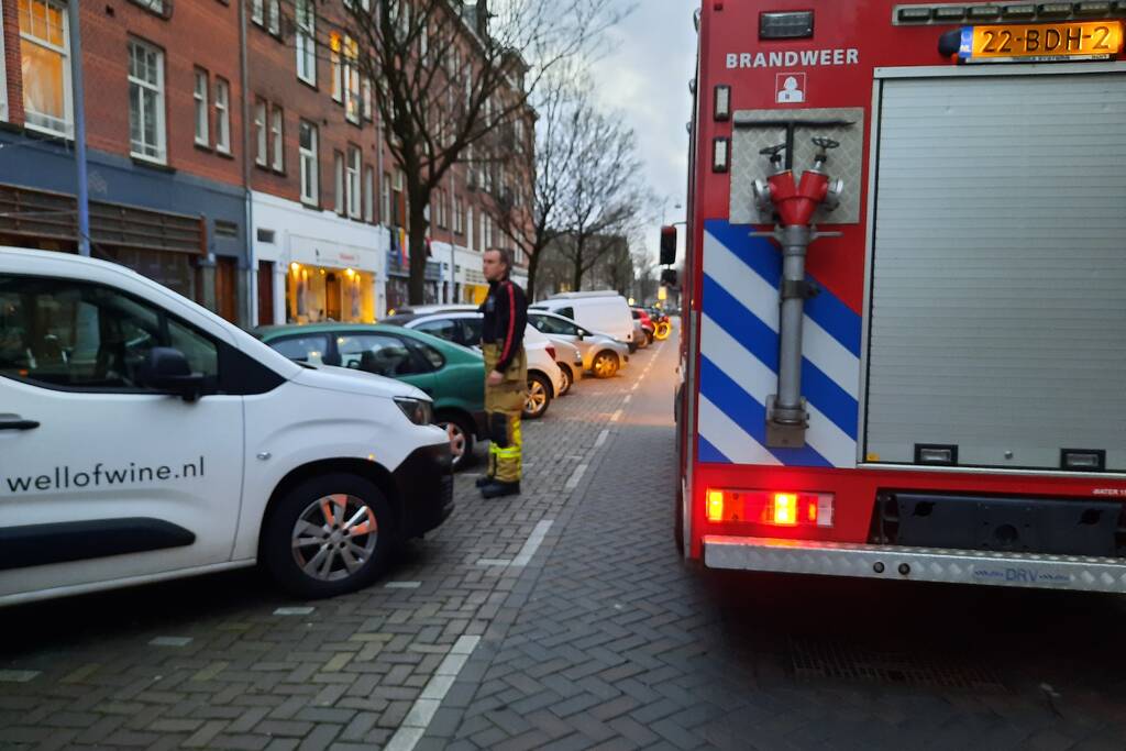 Kleine brand in keuken