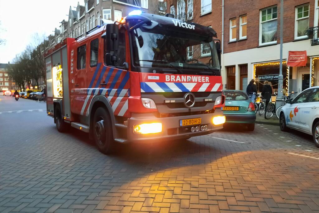Kleine brand in keuken