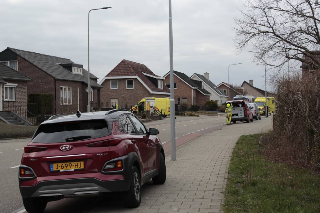 Grote uitslaande brand in loods
