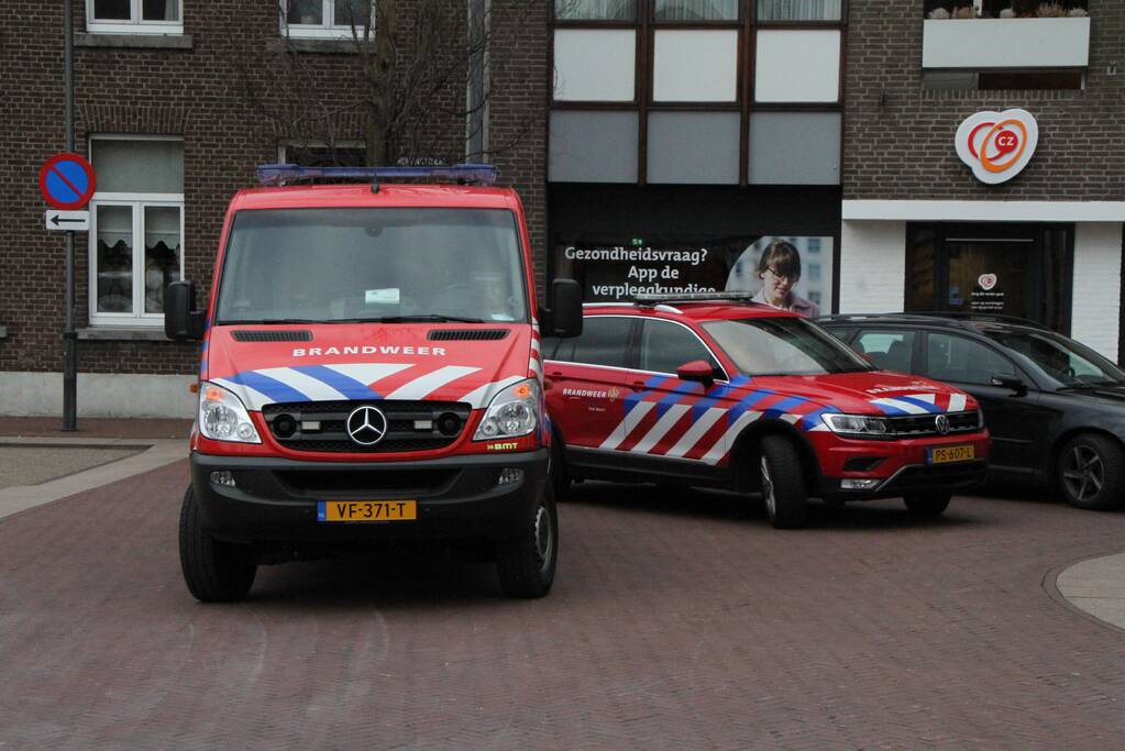 Wateroverlast in magazijn van KPN winkel