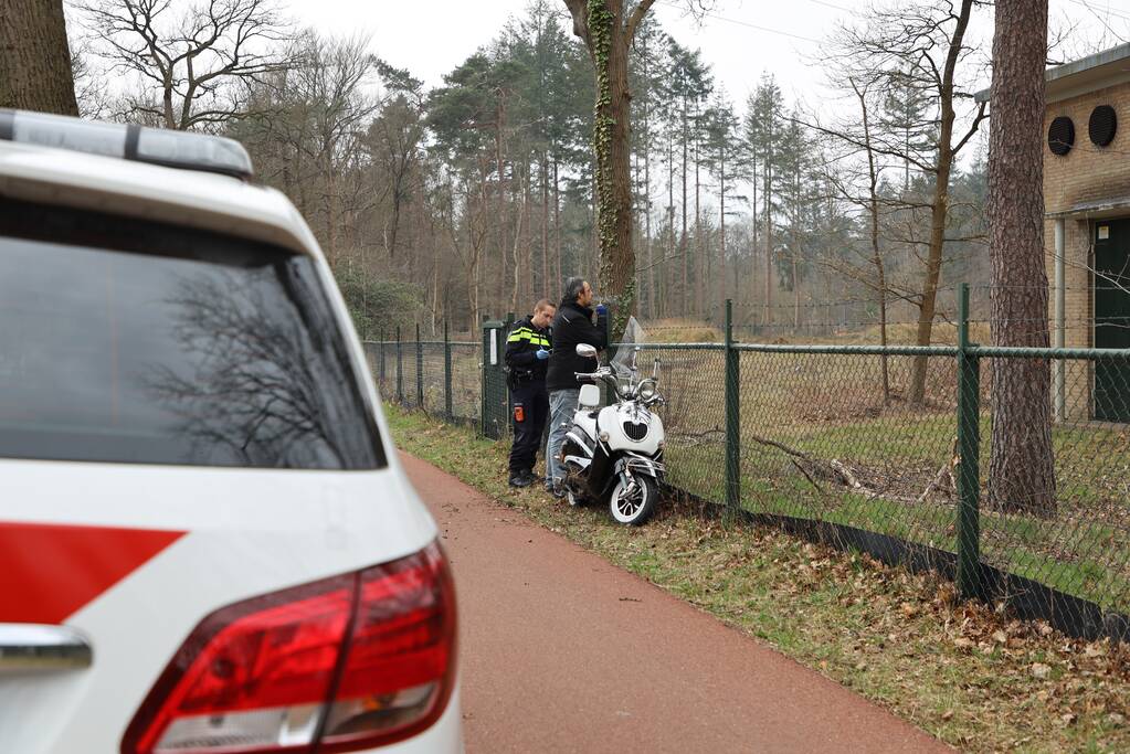 Scooterrijder gewond bij verkeersongeval