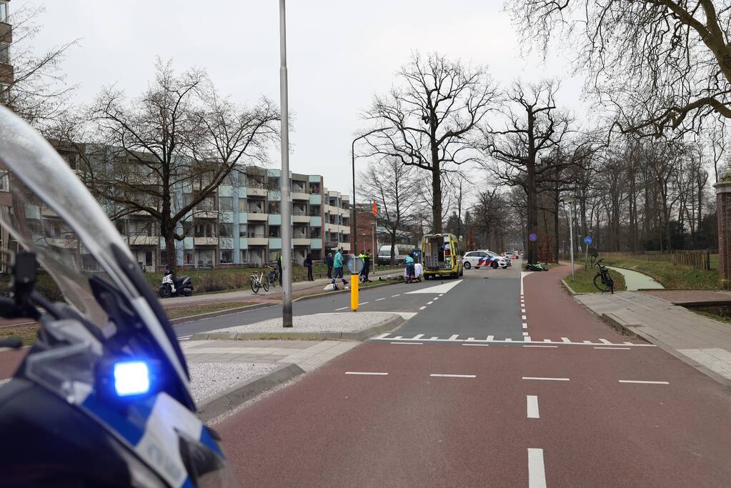 Motorrijder gewond bij ongeval