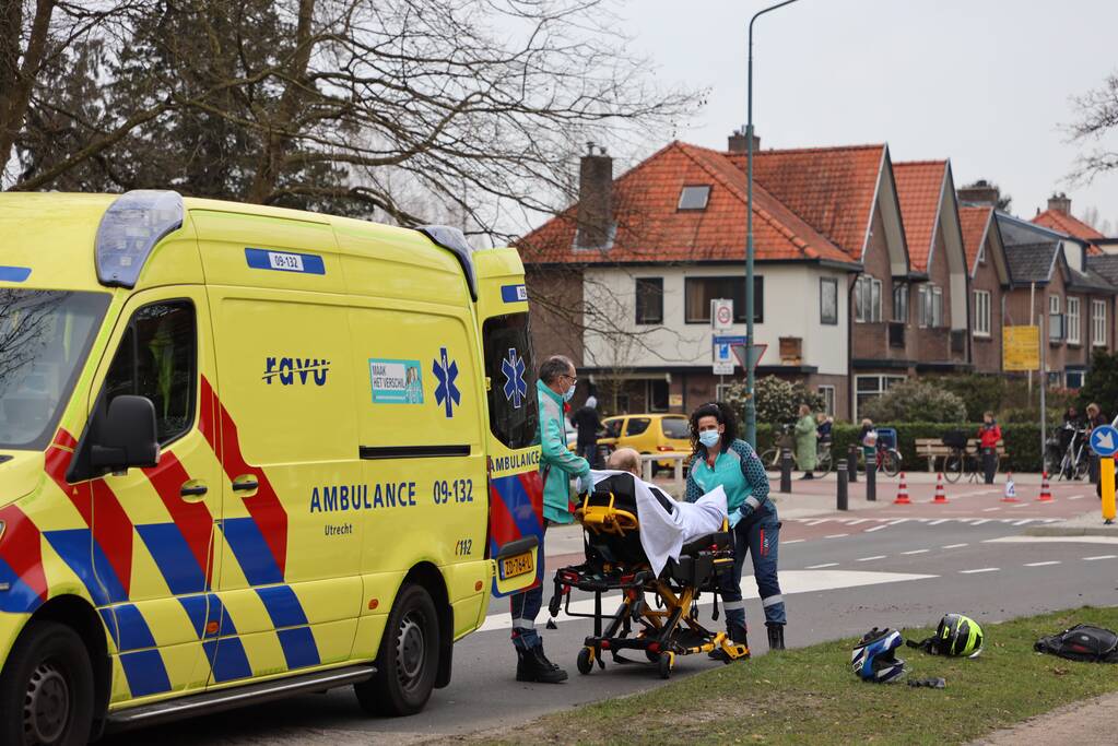 Motorrijder gewond bij ongeval