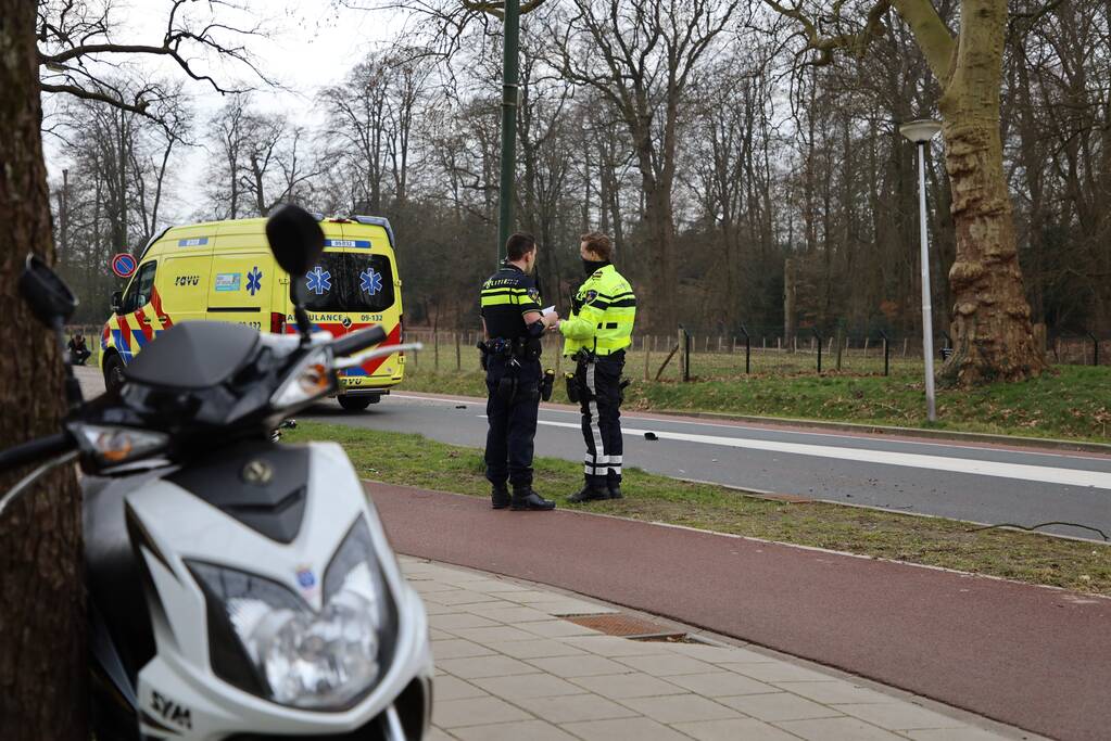 Motorrijder gewond bij ongeval