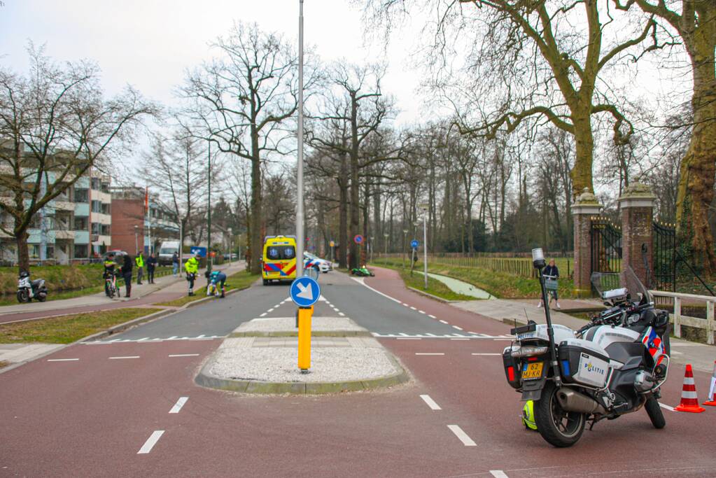 Motorrijder gewond bij ongeval