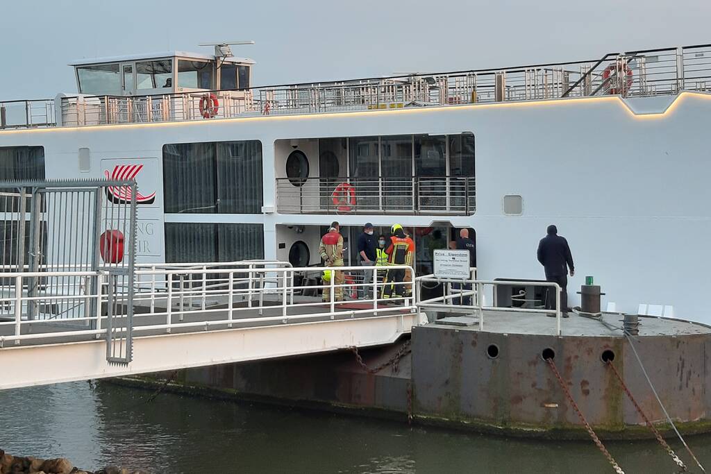 Kleine brand in passagiersschip