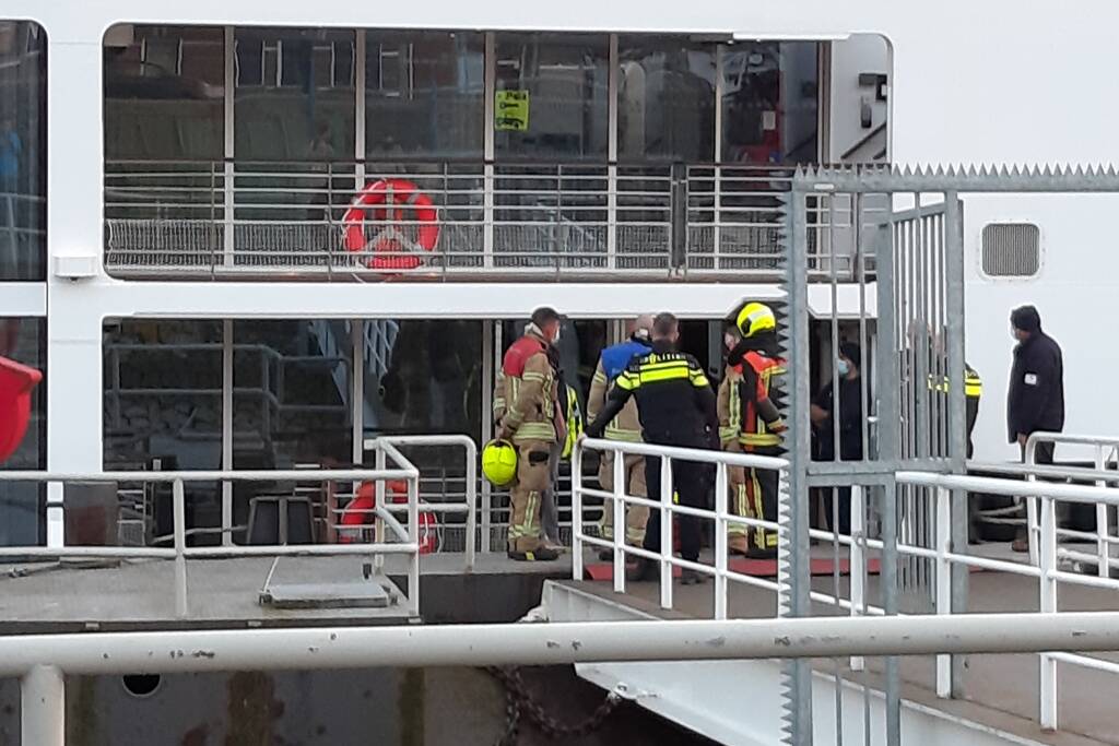 Kleine brand in passagiersschip