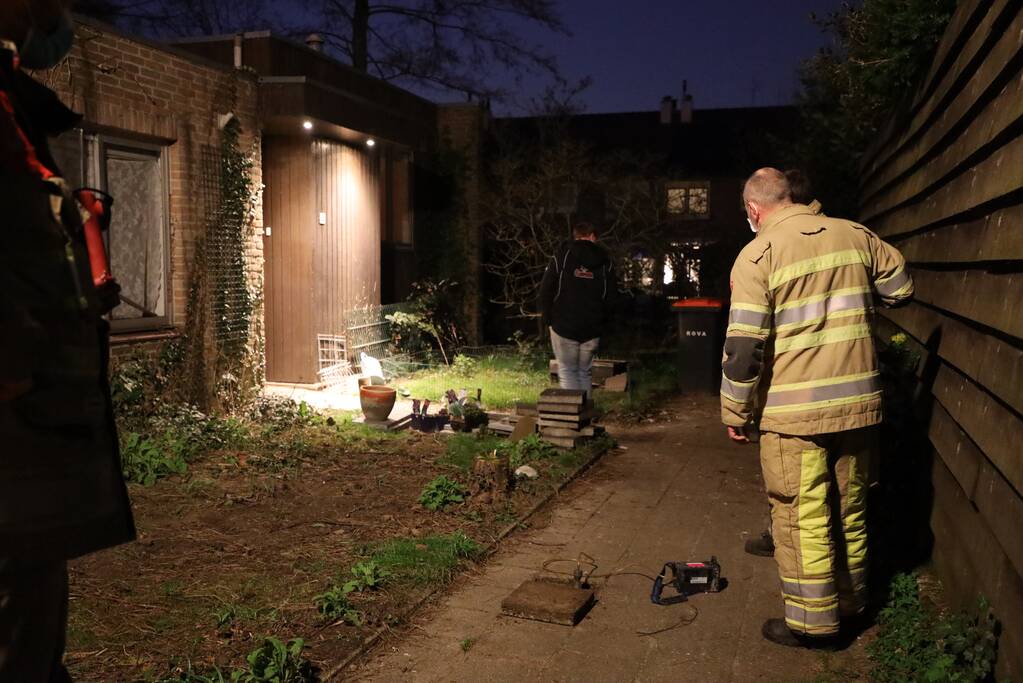 Brandweer ingezet voor gaslucht