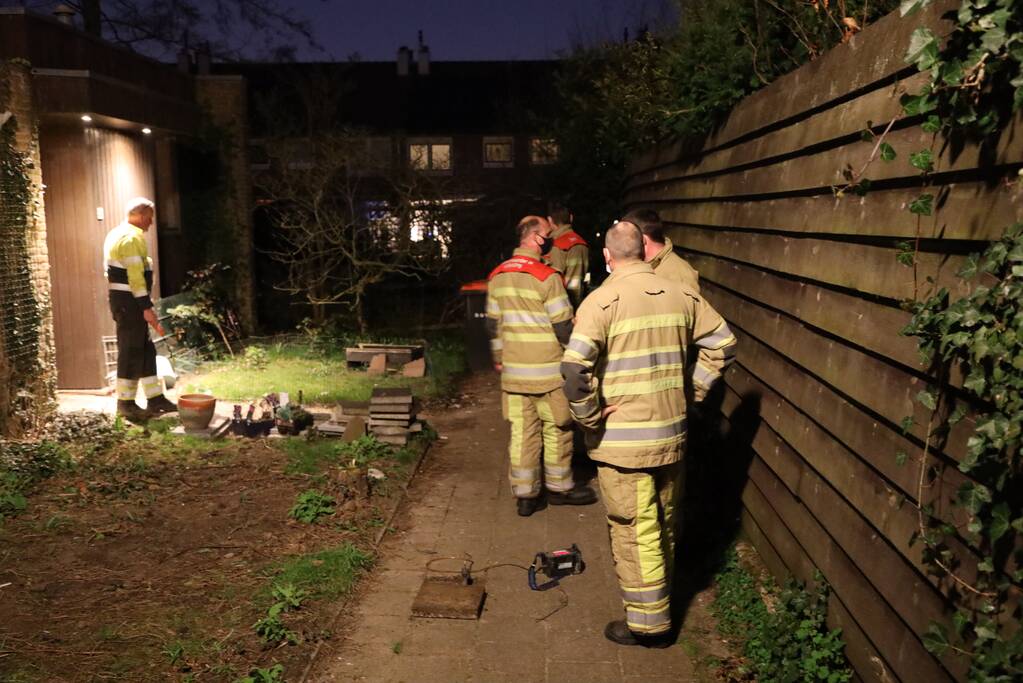 Brandweer ingezet voor gaslucht