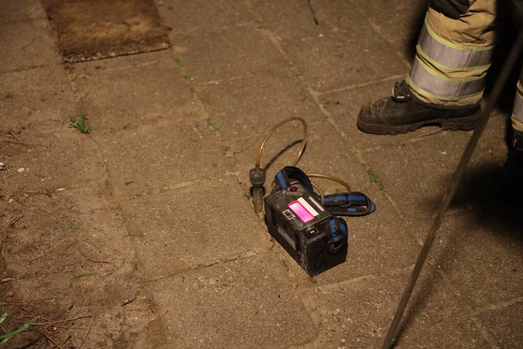 Brandweer ingezet voor gaslucht