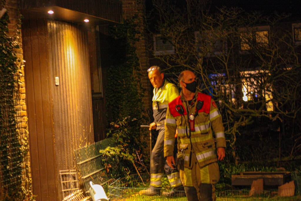 Brandweer ingezet voor gaslucht