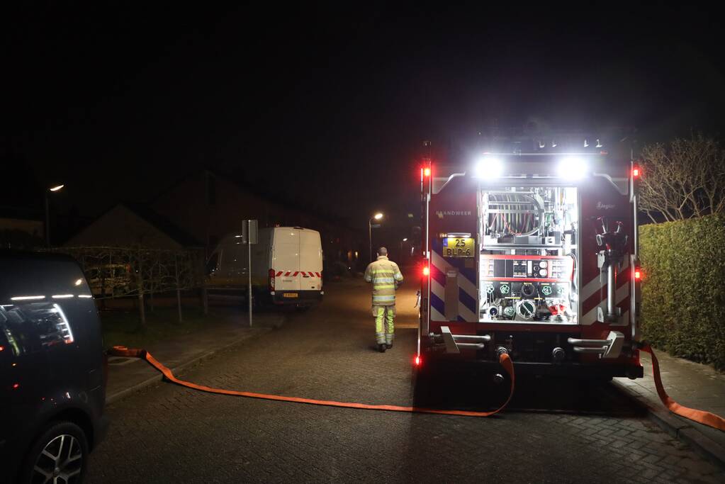 Brandweer ingezet voor gaslucht