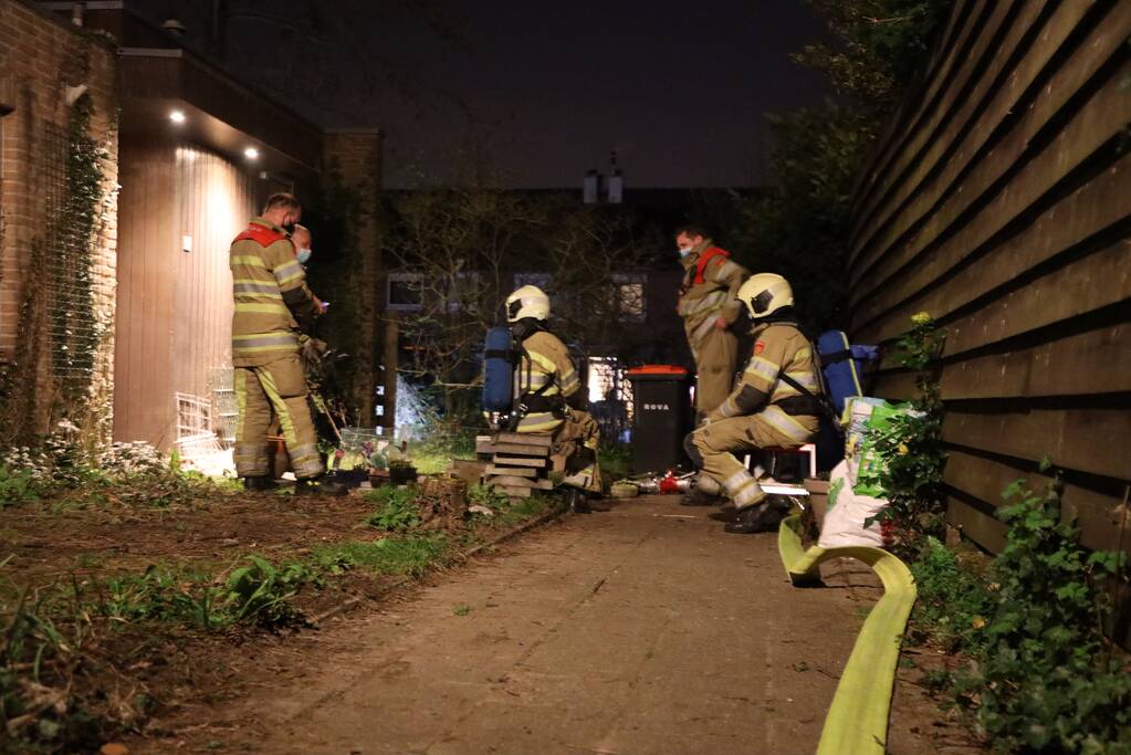 Brandweer ingezet voor gaslucht