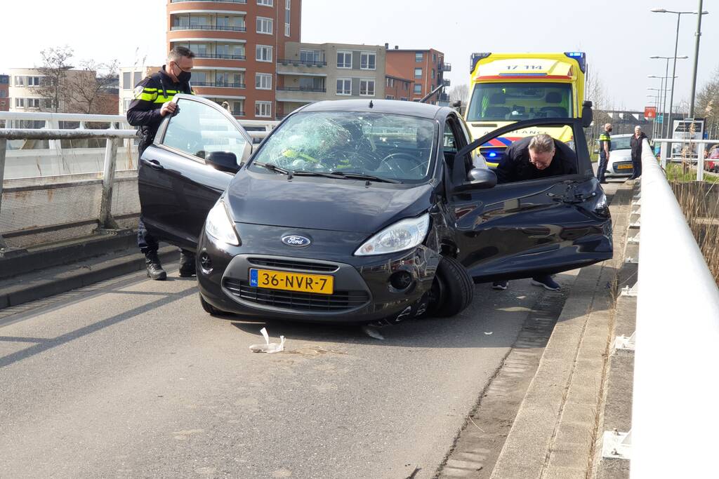 Flinke schade bij verkeersongeval
