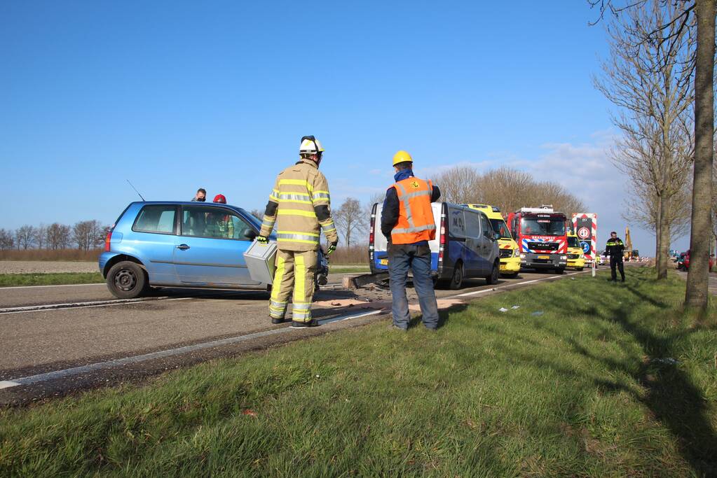 Traumahelikopter ingezet bij ernstig ongeval