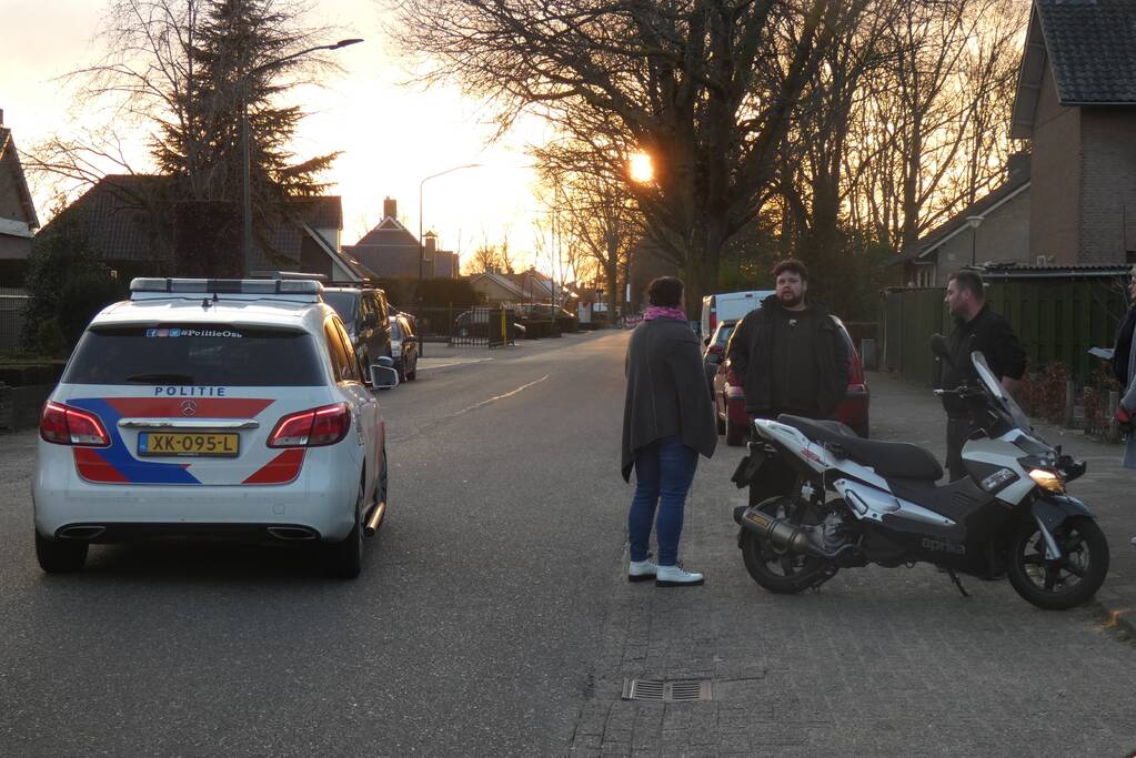 Schade bij ongeval met motorscooter