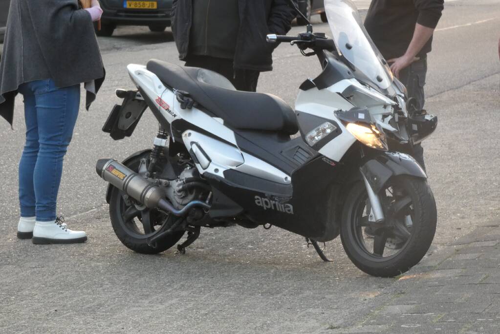 Schade bij ongeval met motorscooter