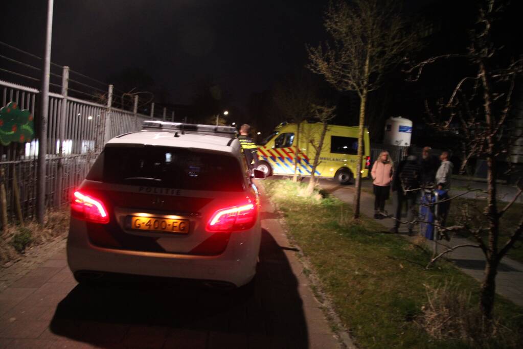 Voetganger gewond bij botsing