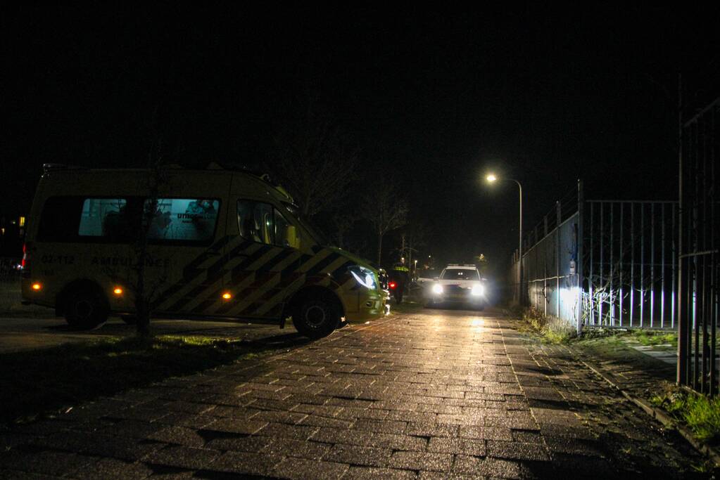 Voetganger gewond bij botsing