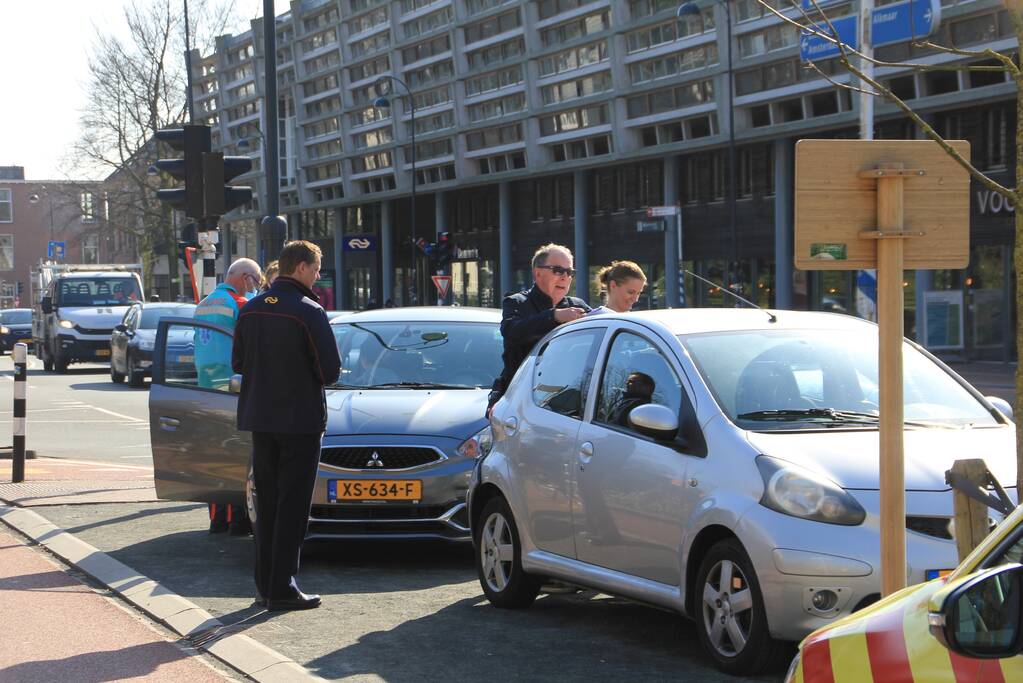 Flinke schade bij kop-staart ongeluk