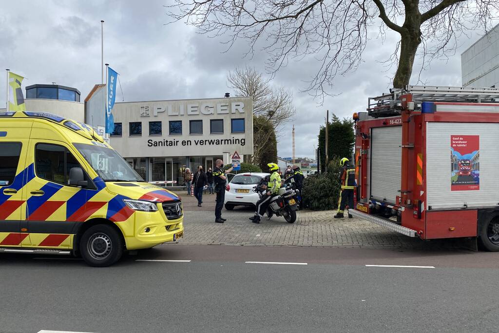 Persoon gecontroleerd na kop-staart botsing