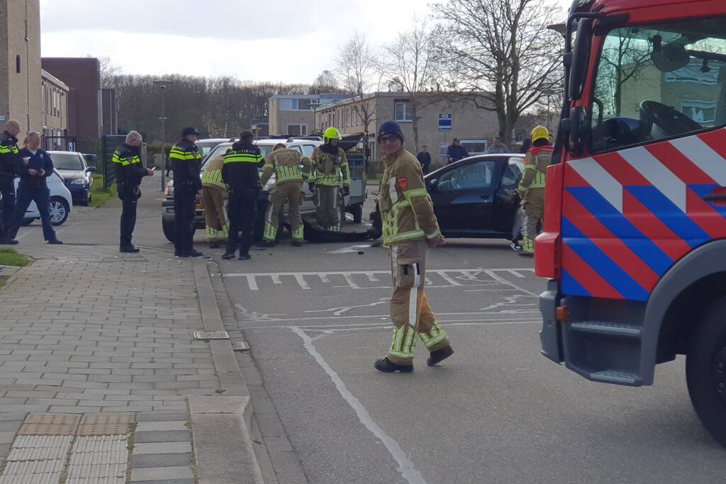 Persoon gewond bij ongeval op kruising