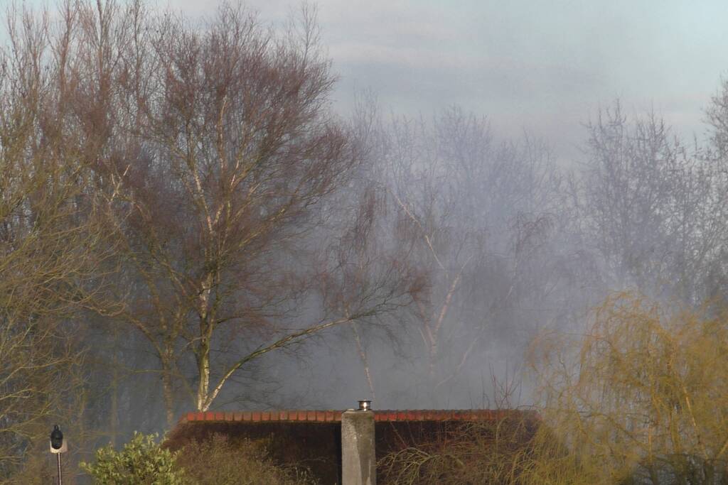 Zwaargewonde bij uitslaande brand