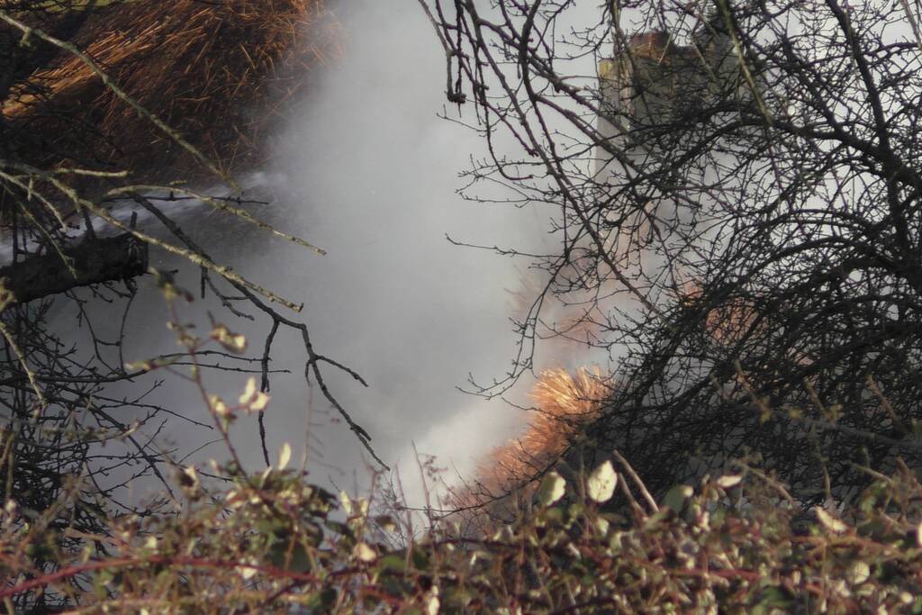 Zwaargewonde bij uitslaande brand