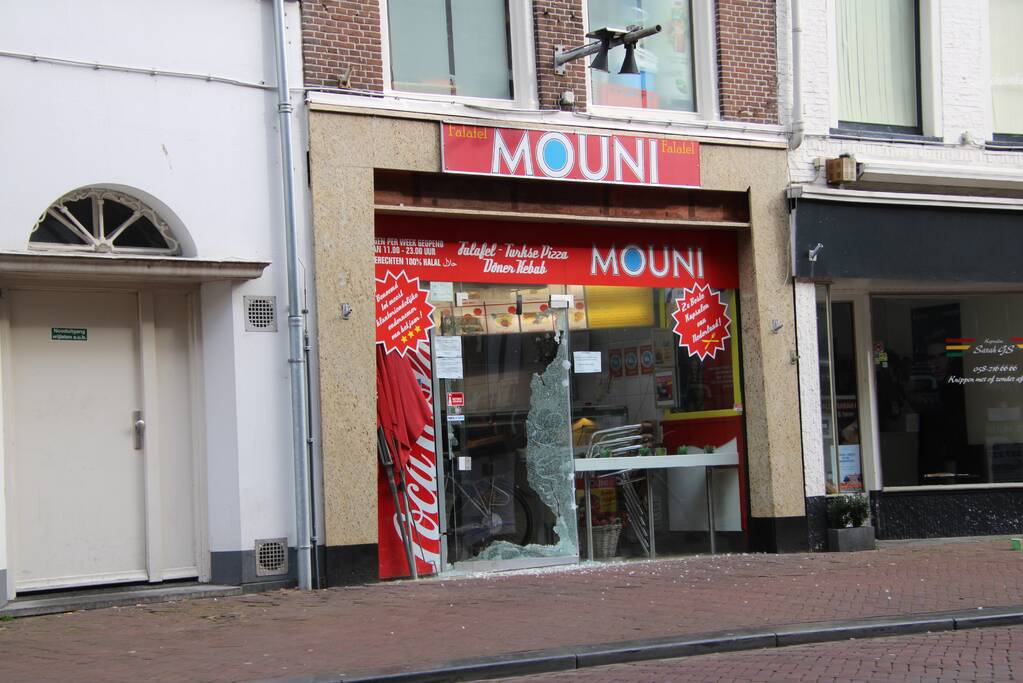 Man aangehouden na vernielingen bij restaurants