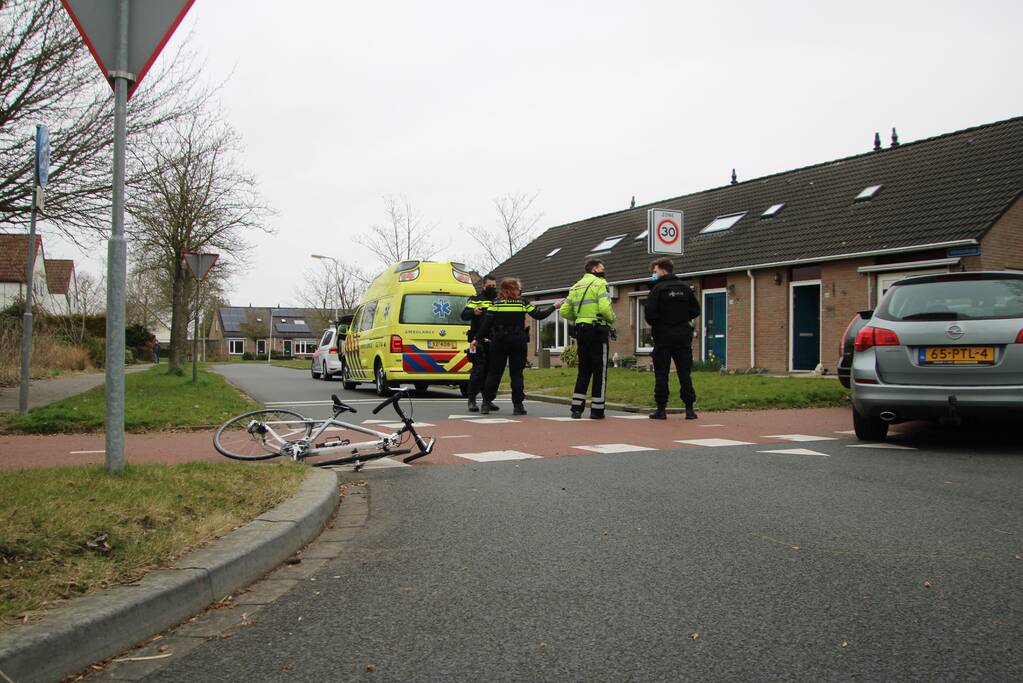 Ongeval tussen wielrenner en auto
