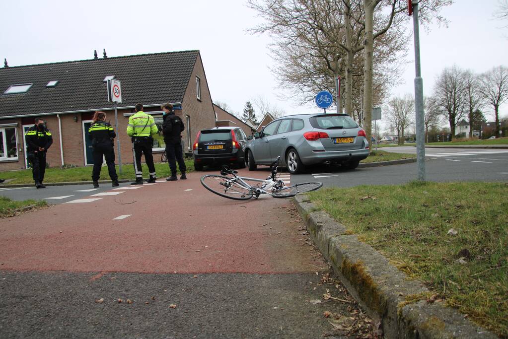 Ongeval tussen wielrenner en auto