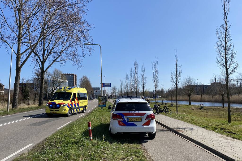Jonge fietser gewond geraakt op fietspad