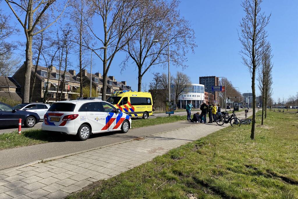 Jonge fietser gewond geraakt op fietspad