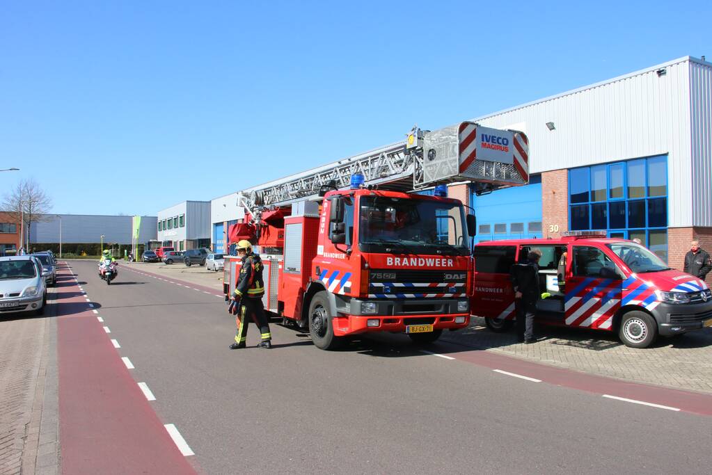 Brand in afzuiginstallatie Van Leeuwen Kozijnen