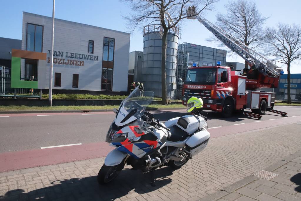 Brand in afzuiginstallatie Van Leeuwen Kozijnen