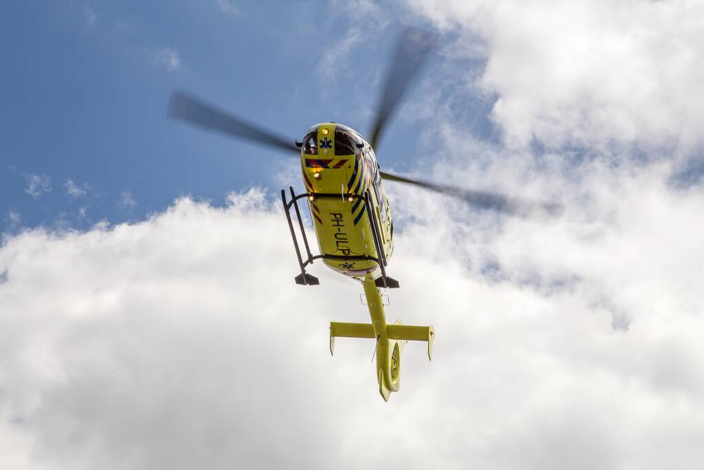 Traumahelikopter ingezet voor ernstig ongeval