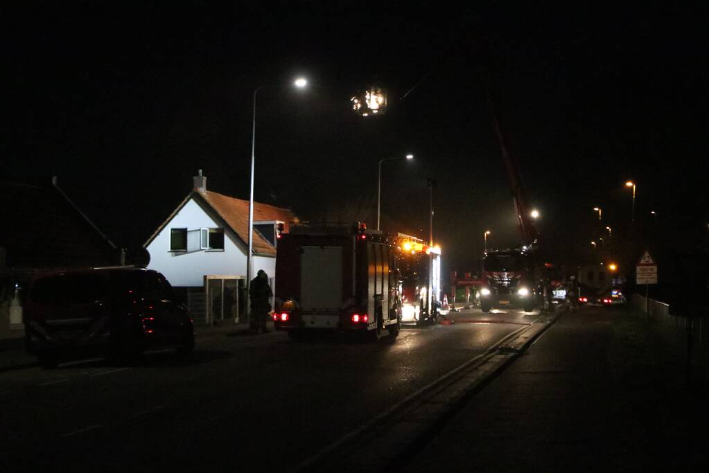 Flinke brand in dijk woning