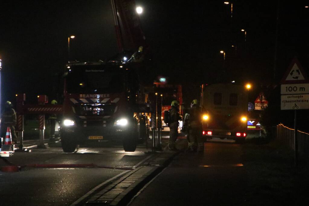 Flinke brand in dijk woning