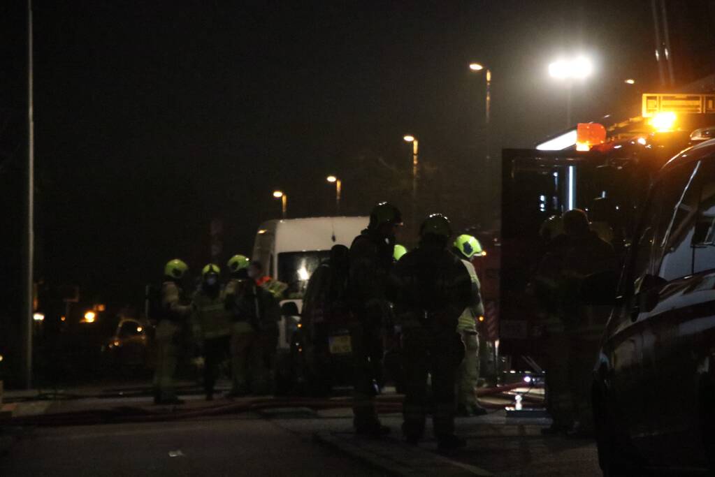 Flinke brand in dijk woning