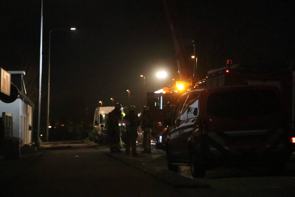 Flinke brand in dijk woning