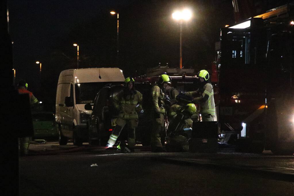 Flinke brand in dijk woning