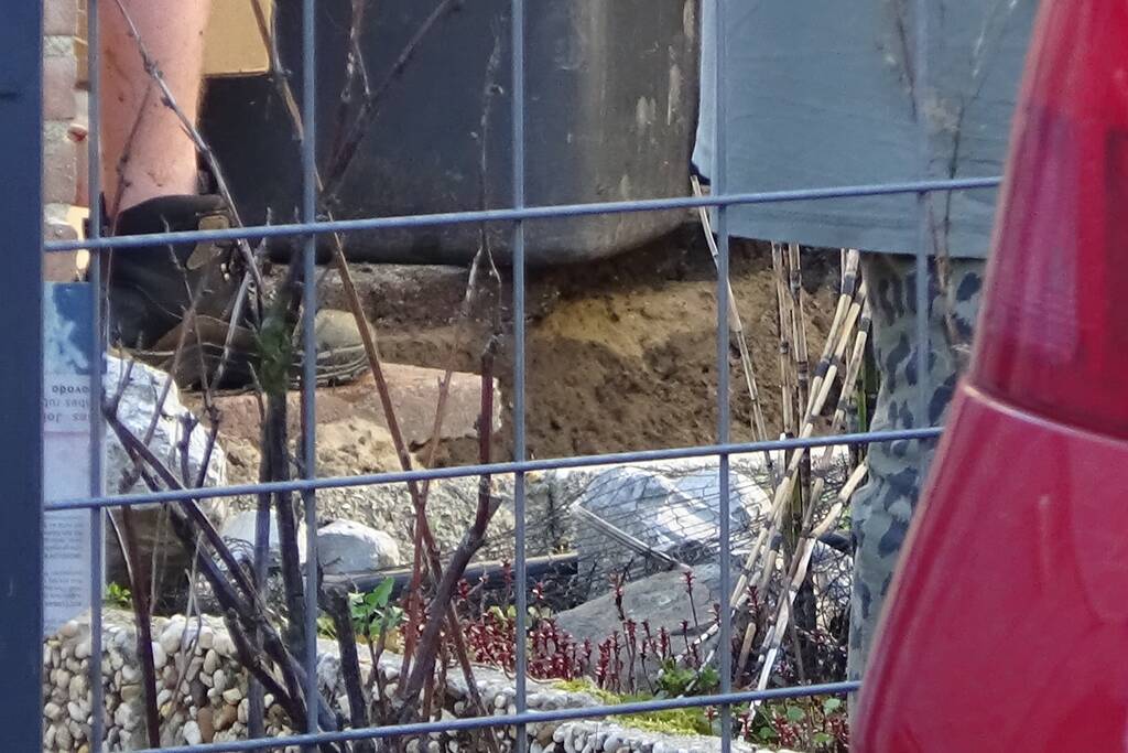 Waterlekkage na doorzagen leiding