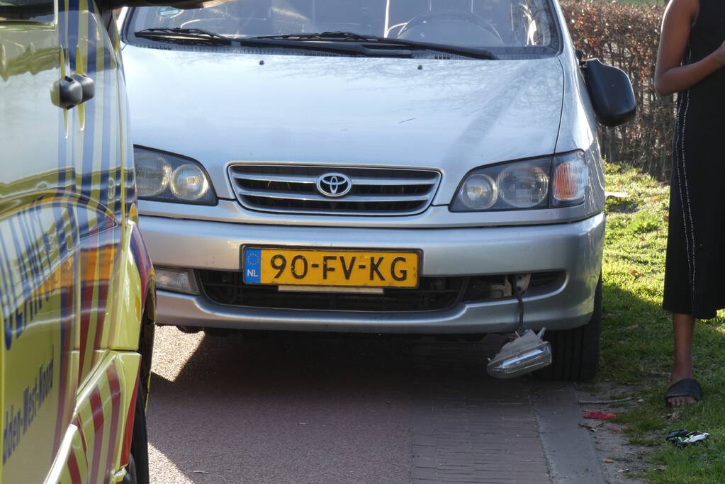 Fietser gewond bij botsing