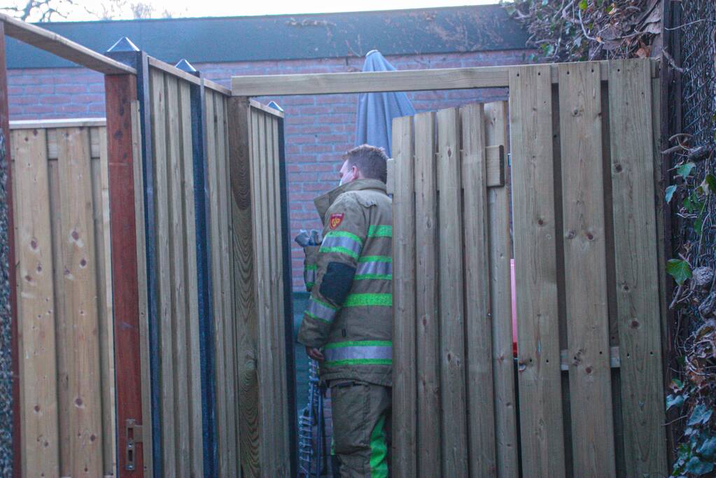 Droger vat vlam in woning